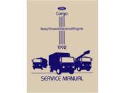 1992 Ford Cargo Truck Shop Service Repair Manual Book Engine Drivetrain Wiring