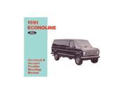 1991 Ford Econoline Electrical Vacuum Service Repair Diagnostic Manual Procedure