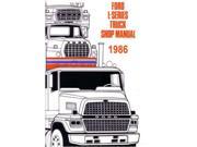 1986 Ford L Series Truck Shop Service Repair Manual Book Engine Wiring OEM