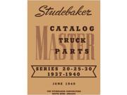 1937 1938 1939 1940 Studebaker Truck Parts Numbers Book List Guide Interchange