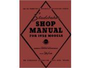 1938 Studebaker Shop Service Repair Manual Book Engine Drivetrain Electrical OEM