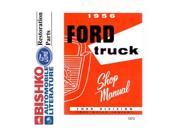 1956 Ford Truck Shop Service Repair Manual CD Engine Drivetrain Wiring OEM
