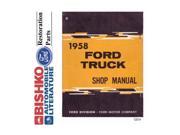 1958 Ford Truck Shop Service Repair Manual CD Engine Drivetrain Electrical OEM