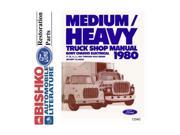 1980 Ford Med Duty Heavy Duty Shop Service Repair Manual CD Engine Drivetrain
