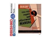 1954 1955 Mercury Shop Service Repair Manual CD Engine Drivetrain Electrical OEM