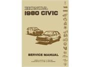 1980 Honda Civic Shop Service Repair Manual Engine Drivetrain Electrical Book