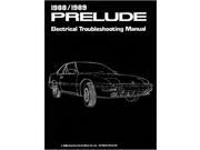 1988 Honda Prelude Shop Service Repair Manual Engine Drivetrain Electrical Body