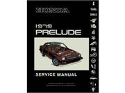 1979 Honda Prelude Shop Service Repair Manual Engine Drivetrain Electrical Book