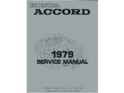 1979 Honda Accord Shop Service Repair Manual Engine Drivetrain Electrical Body