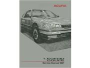 1987 Acura Legend Coupe Shop Service Repair Manual Book Engine Electrical OEM