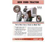 1953 1954 1955 Ford Tractor Naa Sales Brochure Literature Book Advertisement