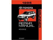 1995 Toyota 4 Runner Shop Service Repair Manual Book Engine Drivetrain OEM