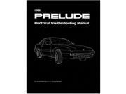 1991 Honda Prelude Electrical Troubleshooting Diagnostic Procedures Manual Book