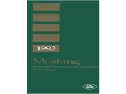 1993 Ford Mustang Shop Service Repair Manual Book Engine Drivetrain Wiring OEM