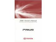2008 Toyota Prius Owners Manual User Guide Reference Operator Book Fuses Fluids