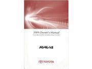 2009 Toyota Rav4 Owners Manual User Guide Reference Operator Book Fuses Fluids