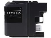 HouseofToners© Compatible Ink Cartridge for Brother LC203BK 1 Black