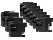 Houseoftoners Compatible Ink Cartridges for Brother LC209 LC205 9PK 3 Black 2 Cyan 2 Magenta 2 Yellow
