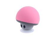 Mini Mushroom Shape Bluetooth Speaker Creative Wireless Speaker with Suction Cup