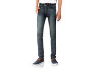 Demon Hunter Men s Blue Skinny Fit Stretch Jeans S8028 31