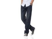 Demon Hunter Men s Straight Leg Dark Blue Jeans S8021 29