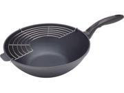 Swiss Diamond Induction Nonstick Wok with Lid 11.8