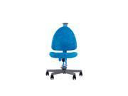 Little Soleil Kids Height Adjustable Swivel Chair Blue