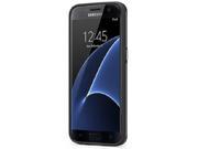 PureGear Slim Shell Case for Samsung Galaxy S7 Clear Black 61391PG