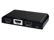 Real 4K*2K 1x2 2 Sports HDMI Splitter Audio Video 3D Extender HDMI V1.4 1 1 in 2 out 1 Input 2 Output 1080P Output Supports LPCM 7.1 Dolby TrueHD Dolby