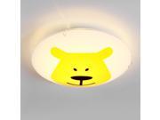Cartoon Bear Kid s Room Ceiling Light Cute Glass Children Bedroom Ceiling Lamp Baby Room Ceiling Lamps