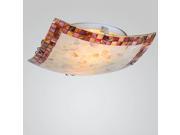 Bohemia Square Shell Bedroom Ceiling Lights Creative Study Room Ceiling Light Kitchen Washroom Ceiling Lamp