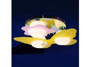 Creative Glass Butterfly Girl s Room Ceiling Lamps Cute Kid s Room Ceiling Light Bedroom Ceiling Fixtures