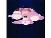 Creative Glass Butterfly Girl s Room Ceiling Lamps Cute Kid s Room Ceiling Light Bedroom Ceiling Fixtures