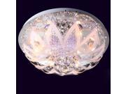 Fashion Simple Crystal Living Room Ceiling Lights Romantic Warm Bedroom Ceiling Lamp Dining Room Ceiling Lamps Light