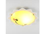 Cute Glass Sunflower Children s Room Ceiling Lamp Cartoon Bedroom Ceiling Lamps Baby Room Ceiling Lights