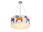 Rainbow Horses Kid s Room Pendant Lamps Creative Cartoon Boy Girl Room Baby Room Pendant Light Chandelier