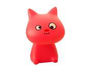 Creative Rechargeable LED Mini Desk Lamp Cute Cat Bedsides Table Lights Cartoon Reading Small Table Lamp