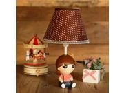 Cute Cartoon Girl Bedside Small Table Lamp Creative Kids Room Mini Desk Lamp Baby Room Girl s Room Mini Desk Lights