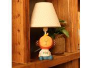 Creative Cute Fabric Ears Baby Room Mini Desk Lamp Cartoon Bear Rabbit Monkey Kids Room Desk Light Children Bedroom Table Lamps