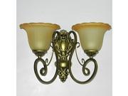 Pastoral Iron Hallway Wall Lamp European Bedsides Wall Lamps Balcony Wall Lights Living Room Wall Sconces