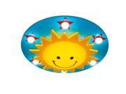 Lovely Wooden Sun Bedroom Ceiling Lamp LED Baby Room Cartoon Ceiling Lamps Kid s Room Ceiling Light