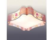 Pastoral Fabric Bedroom Ceiling Lamp Fixtures Fashion Kid s Room Ceiling Lamp Lights Study Room Ceiling Light