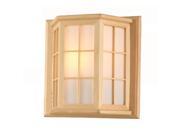 Wooden Bedroom Bedsides Wall Lamp Simple Pastoral Living Room Wall Lamps Balcony Hallway Wall Lights