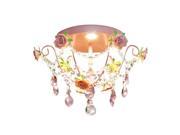 Romantic Pink Crystal Girl s Room Ceiling Light Fixtures Creative Led Princess Room Ceiling Lamps Bedroom Ceiling Lights