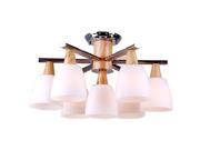 24 Inches Wooden Living Room Ceiling Lamp Nordic Simplicity Study Room Bedroom Restaurant Chandelier Fixtures