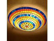 Mosaics Rainbow Bedroom Ceiling Lamp Fashion Balcony Kitchen Ceiling Lamps Kid s Room Ceiling Light