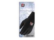 Wilson Staff 2015 Mens Winter Thermal Golf Gloves Pair Black S