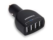 Tronsmart 30W 6A 4 Port USB Car Charger Adapter with VoltIQ Technology for iPhone 6 plus 6 5S Samsung Galaxy S6 S6 Edge Note 4 Edge Nexus HTC One M9 iPad 5