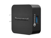 Tronsmart Quick Charge 3.0 USB Rapid Wall Charger Stand up Fast Wall Charger with 1.8M USB Type C Cable US Plug