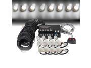 Xprite White 160W 8 HID Bulbs Hide-A-Way Strobe Lights Xprite White 160W 8 HID Bulbs Hide-A-Way Strobe Lights
